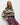 GIGI BALLOON CREW NECK KNIT IN MULTI STRIPE