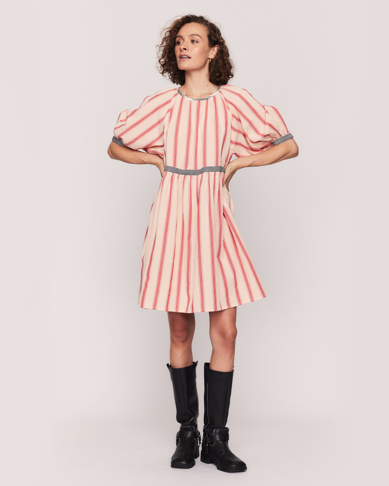 STRIPE ALINA DRESS