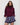 DORA HIGH NECK SWEATER IN PLUM