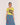 Little Lamb Intarsia Tee in Citron