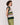 GIGI MINI CREW  KNIT VEST IN MULTI STRIPE