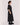 MAELLE WAISTED MIDI IN BLACK