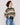 GIGI BALLOON CREW NECK KNIT IN MULTI STRIPE