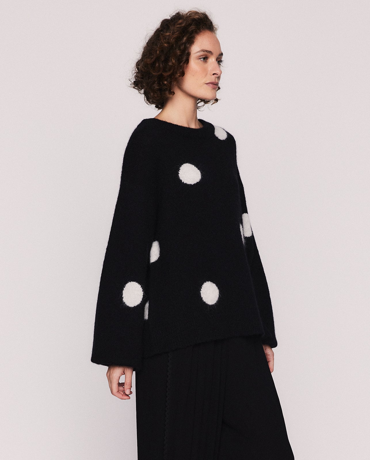 MARIE DOT SWEATER IN SPOT