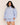 Marie Oversized Shirt in Blue
